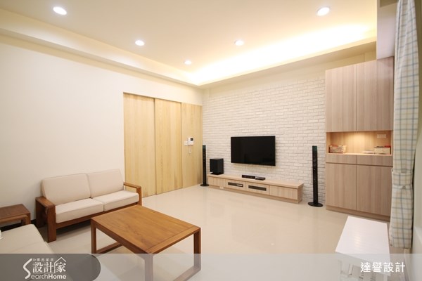 80坪新成屋(5年以下)＿北歐風客廳案例圖片＿達譽設計＿達譽_07之2