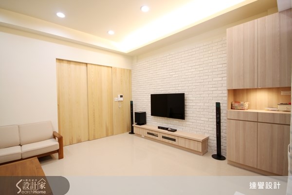 80坪新成屋(5年以下)＿北歐風客廳案例圖片＿達譽設計＿達譽_07之4