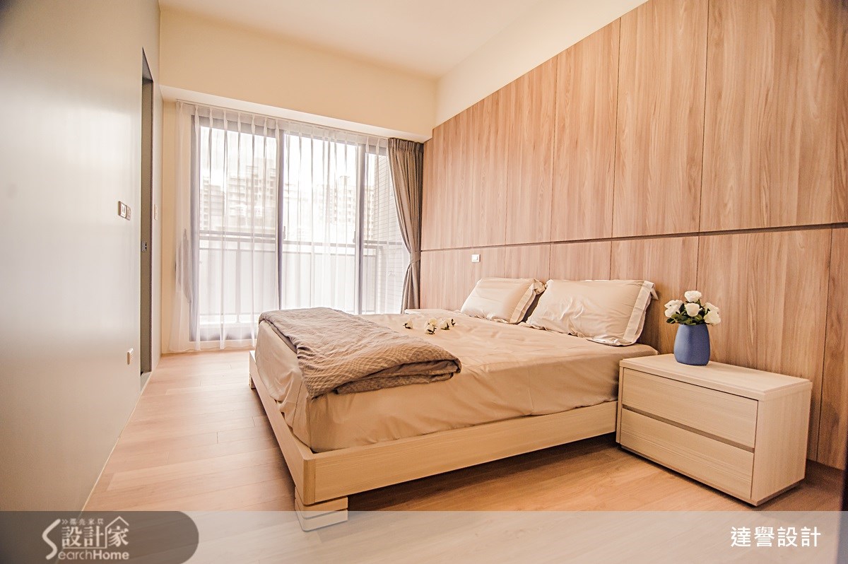 40坪新成屋(5年以下)＿療癒風臥室案例圖片＿達譽設計＿達譽_08之10