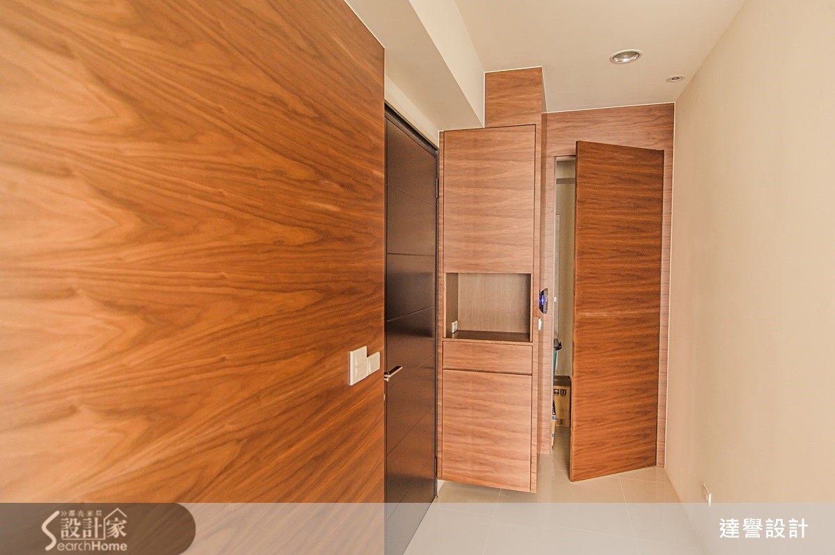 40坪新成屋(5年以下)＿療癒風玄關案例圖片＿達譽設計＿達譽_08之2
