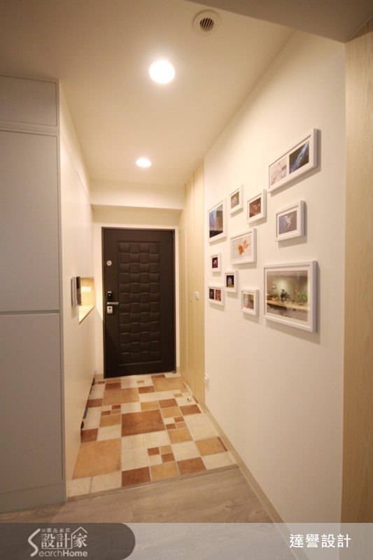 30坪新成屋(5年以下)＿北歐風走廊案例圖片＿達譽設計＿達譽_09之1