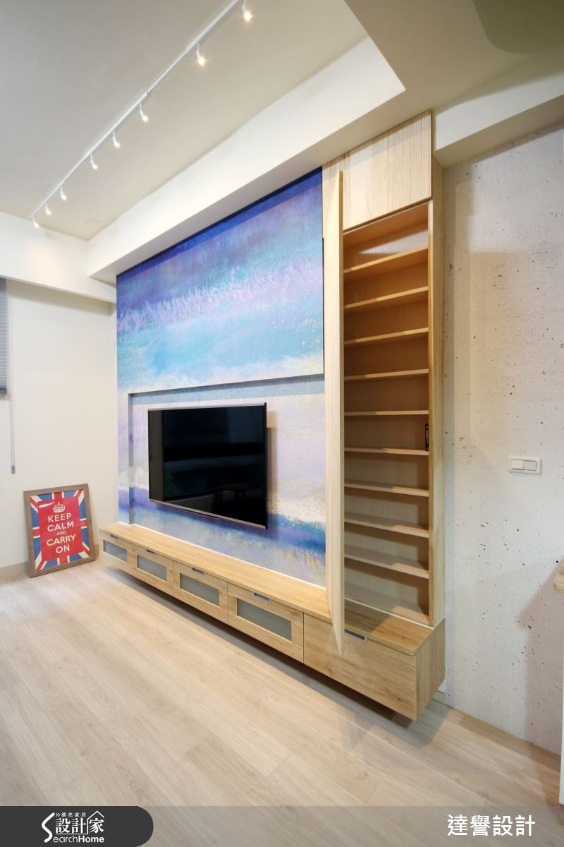 120坪新成屋(5年以下)＿北歐風客廳案例圖片＿達譽設計＿達譽_10之3