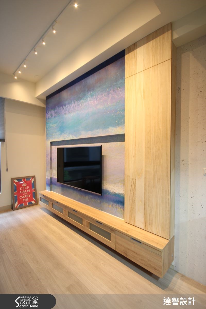 120坪新成屋(5年以下)＿北歐風客廳案例圖片＿達譽設計＿達譽_10之4