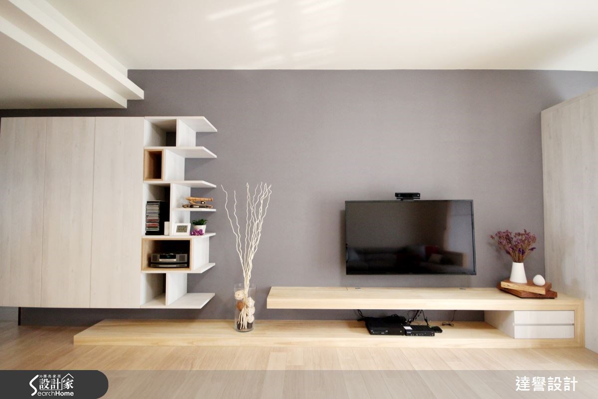 40坪新成屋(5年以下)＿北歐風客廳案例圖片＿達譽設計＿達譽_11之2