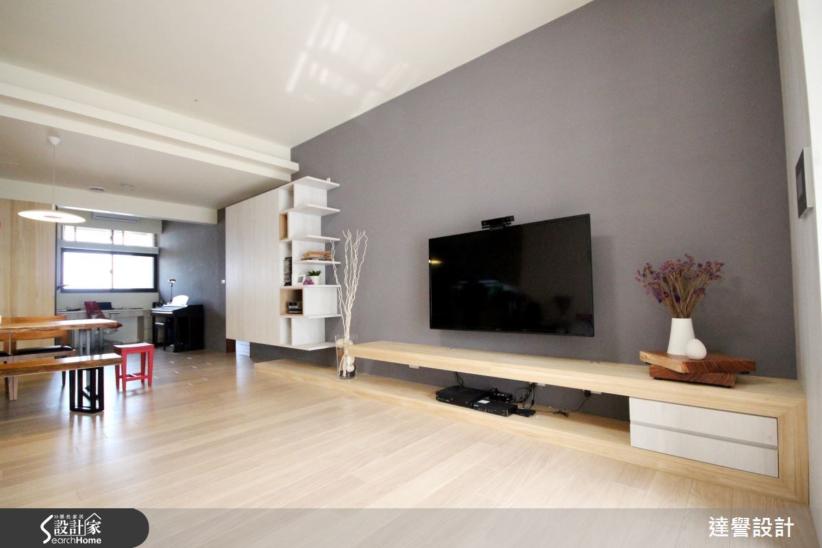 40坪新成屋(5年以下)＿北歐風客廳案例圖片＿達譽設計＿達譽_11之3
