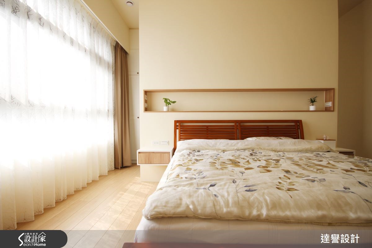 40坪新成屋(5年以下)＿北歐風臥室案例圖片＿達譽設計＿達譽_11之14