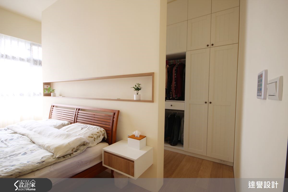 40坪新成屋(5年以下)＿北歐風臥室案例圖片＿達譽設計＿達譽_11之16