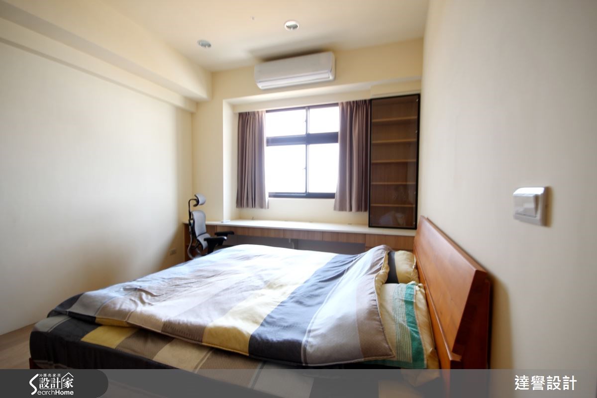 40坪新成屋(5年以下)＿北歐風臥室案例圖片＿達譽設計＿達譽_11之17