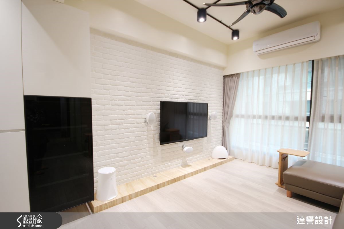 40坪新成屋(5年以下)＿北歐風客廳案例圖片＿達譽設計＿達譽_12之2