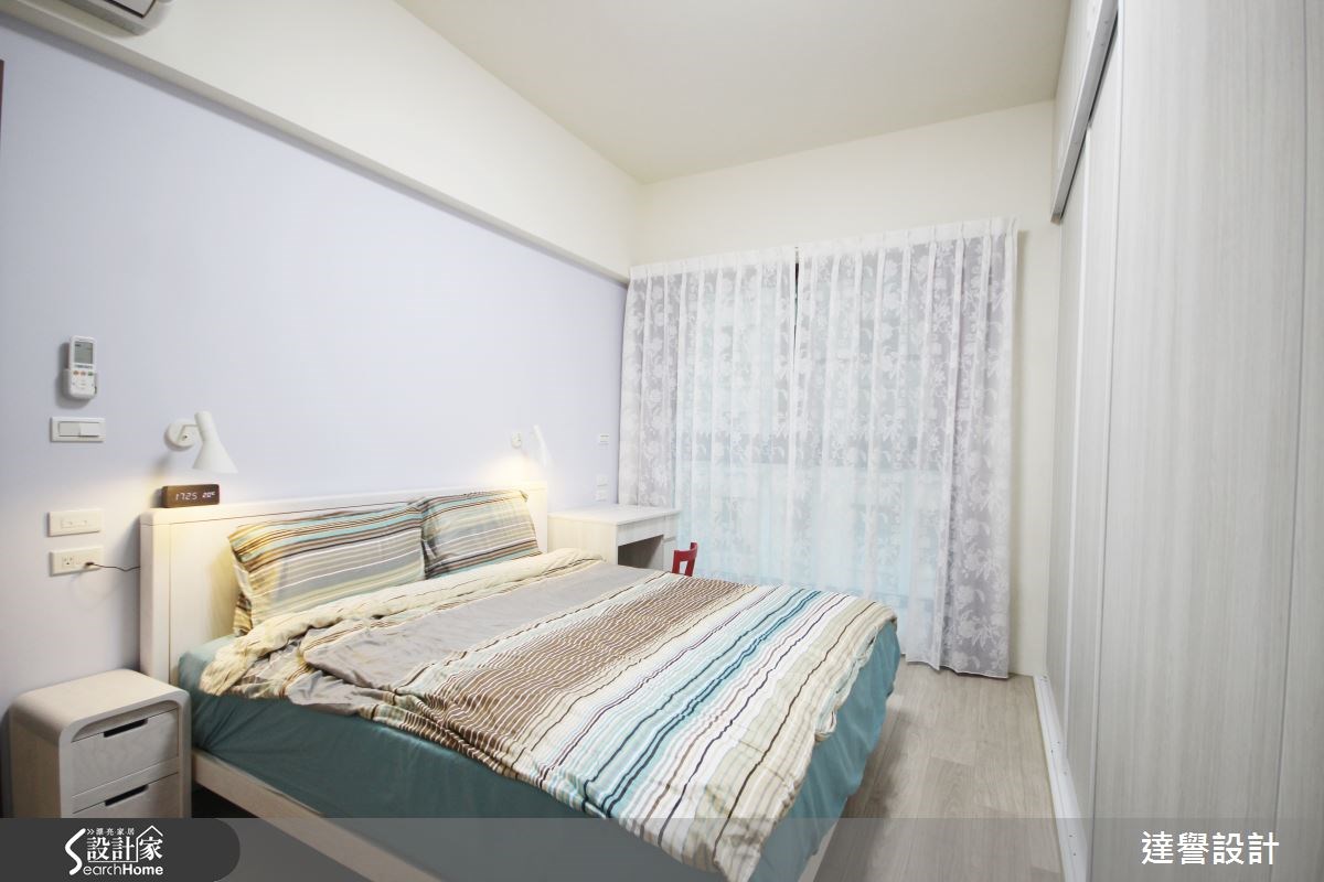 40坪新成屋(5年以下)＿北歐風臥室案例圖片＿達譽設計＿達譽_12之20