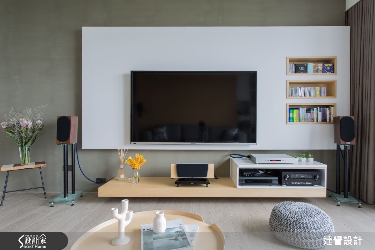 45坪新成屋(5年以下)＿北歐風客廳案例圖片＿達譽設計＿達譽_14之12