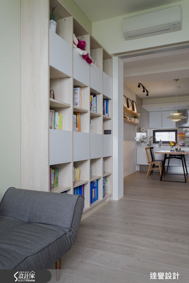45坪新成屋(5年以下)＿北歐風客廳案例圖片＿達譽設計＿達譽_14之28