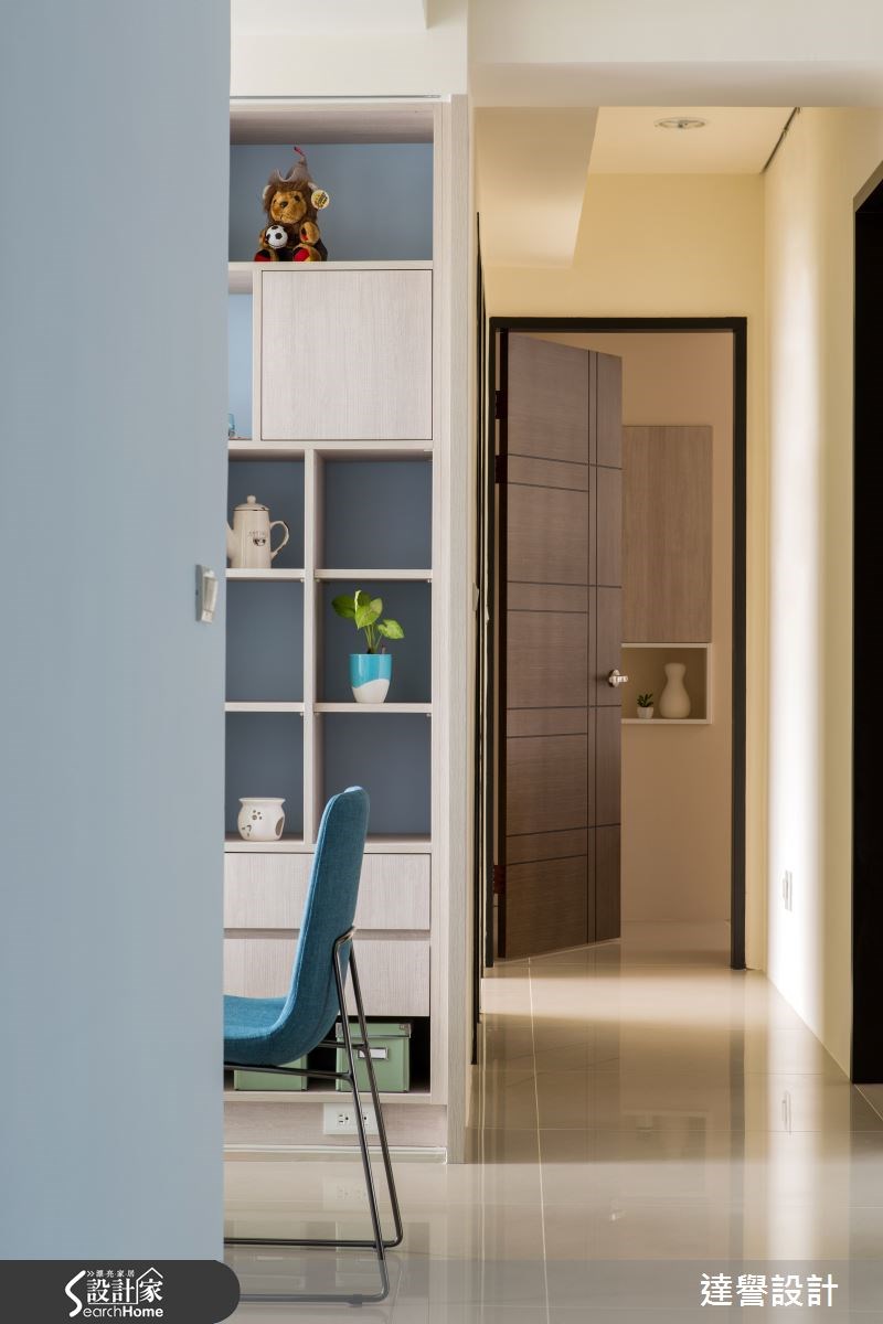 30坪新成屋(5年以下)＿北歐風走廊案例圖片＿達譽設計＿達譽_15之2