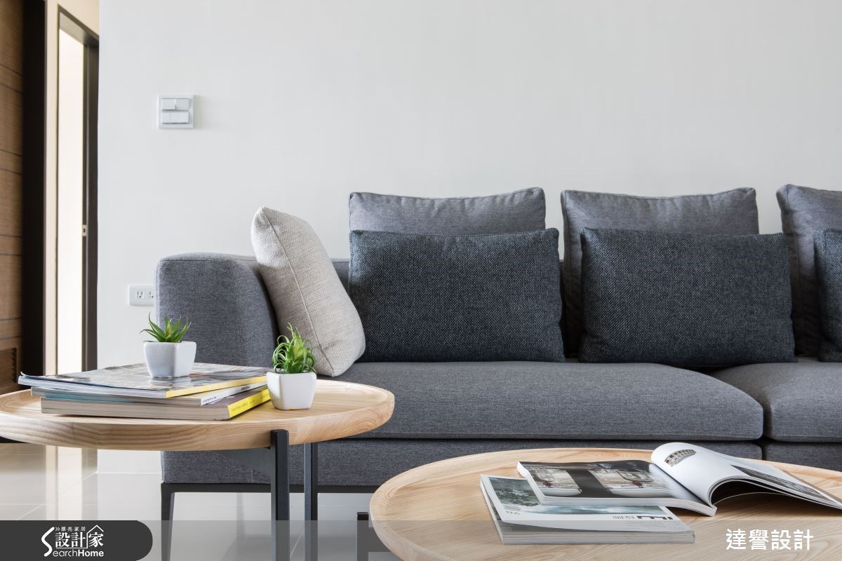30坪新成屋(5年以下)＿北歐風客廳案例圖片＿達譽設計＿達譽_15之4