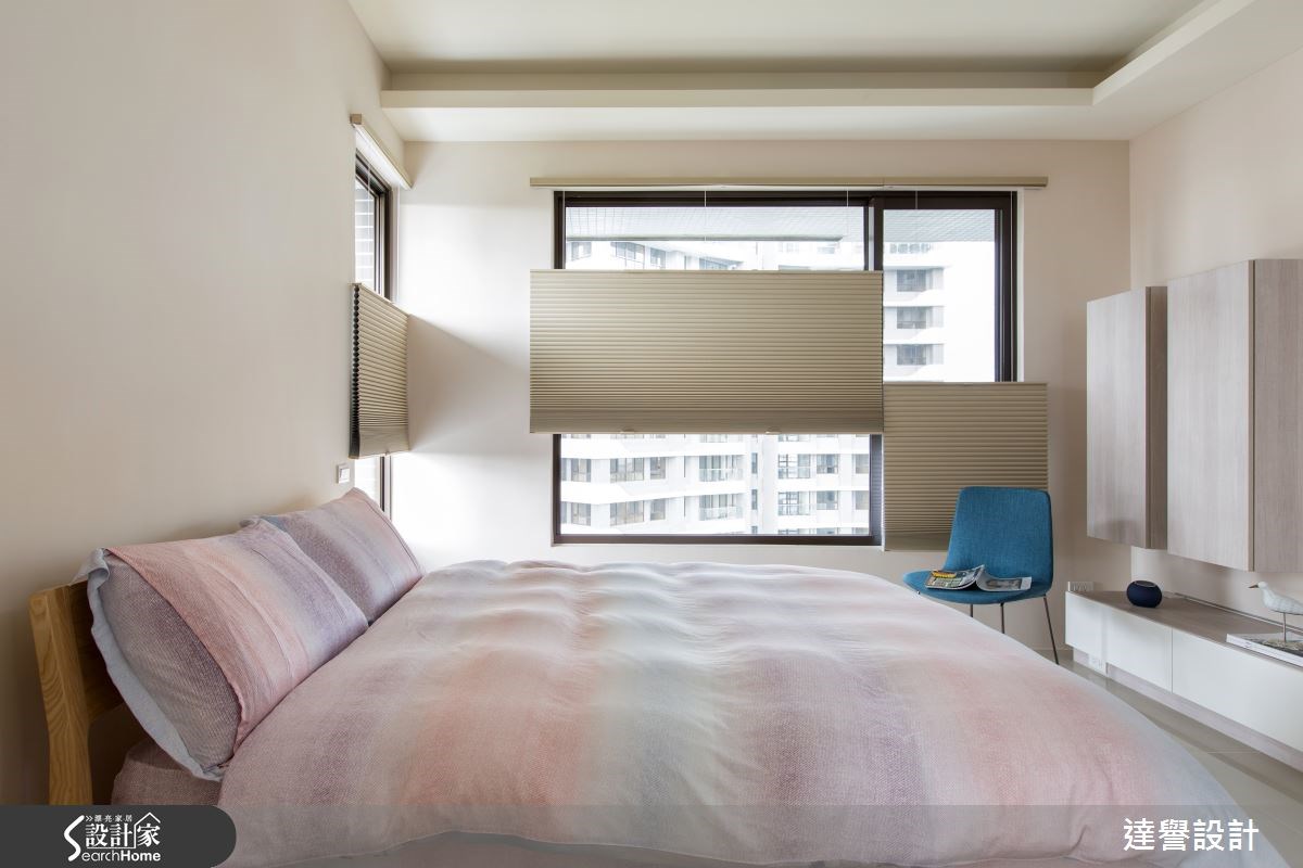 30坪新成屋(5年以下)＿北歐風臥室案例圖片＿達譽設計＿達譽_15之21