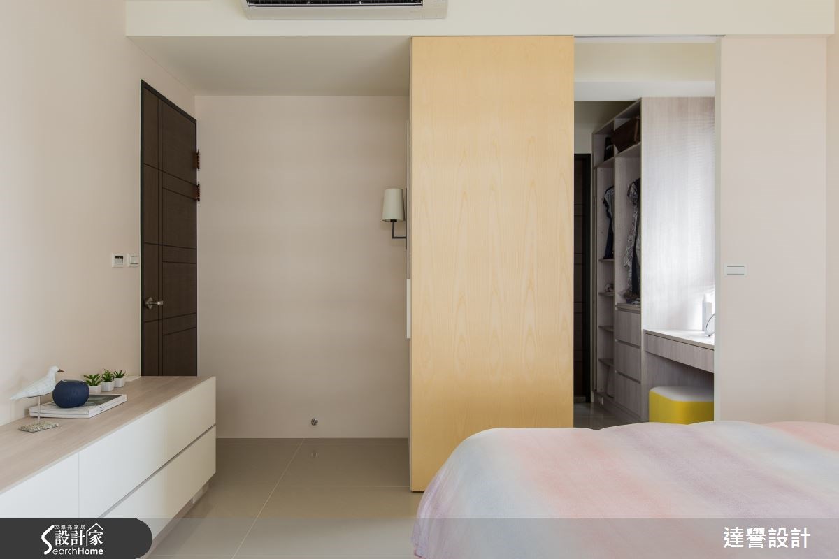 30坪新成屋(5年以下)＿北歐風臥室案例圖片＿達譽設計＿達譽_15之23