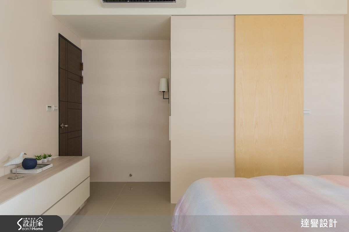 30坪新成屋(5年以下)＿北歐風臥室案例圖片＿達譽設計＿達譽_15之24