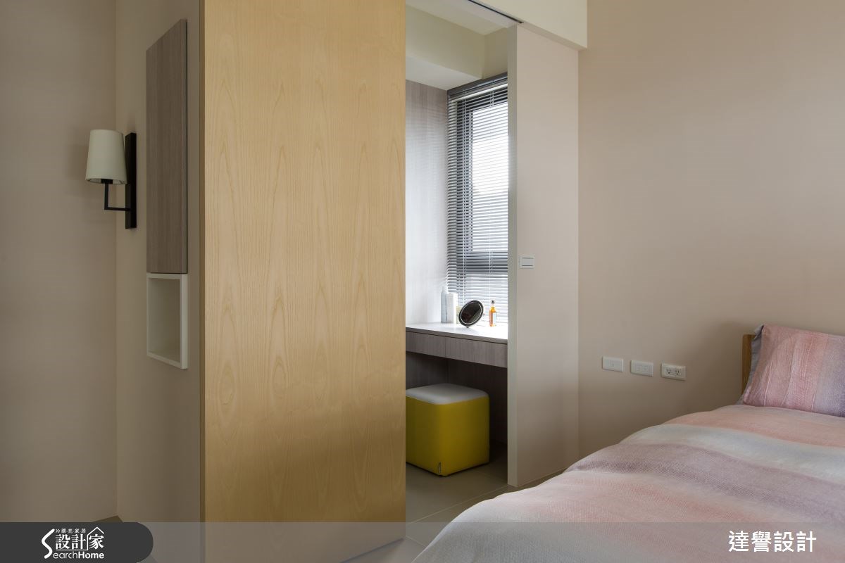 30坪新成屋(5年以下)＿北歐風臥室案例圖片＿達譽設計＿達譽_15之25