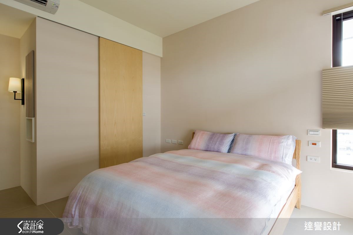 30坪新成屋(5年以下)＿北歐風臥室案例圖片＿達譽設計＿達譽_15之26