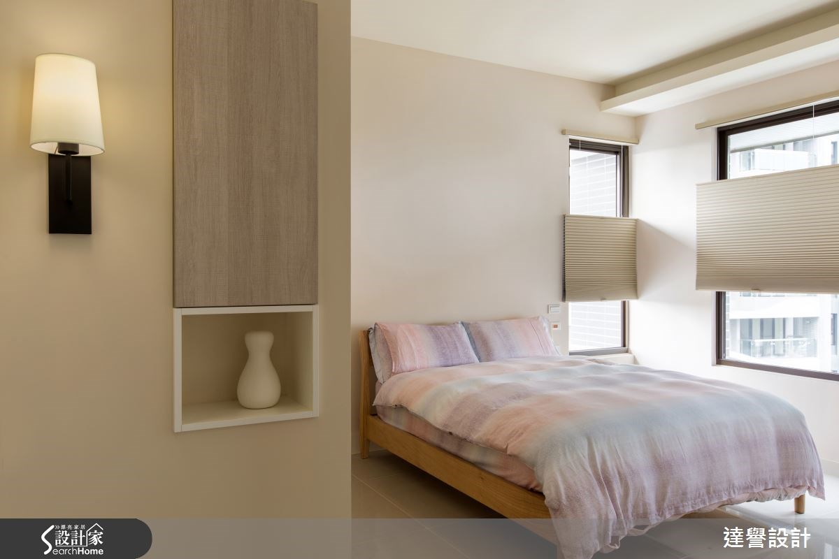 30坪新成屋(5年以下)＿北歐風臥室案例圖片＿達譽設計＿達譽_15之27