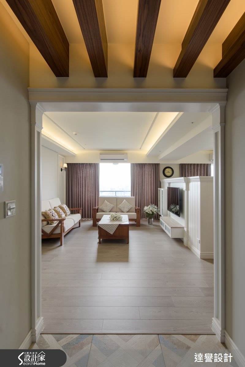 50坪中古屋(5~15年)＿鄉村風玄關案例圖片＿達譽設計＿達譽_16之2