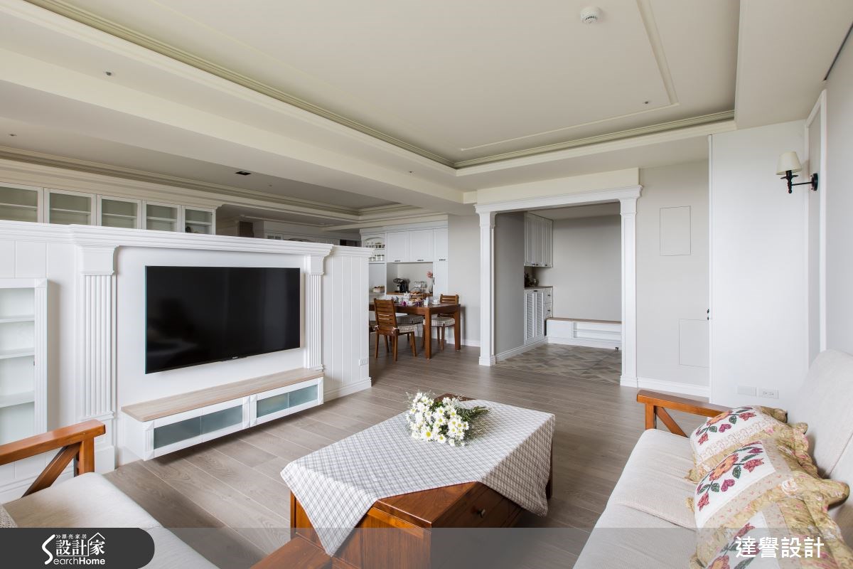 50坪中古屋(5~15年)＿鄉村風客廳案例圖片＿達譽設計＿達譽_16之5