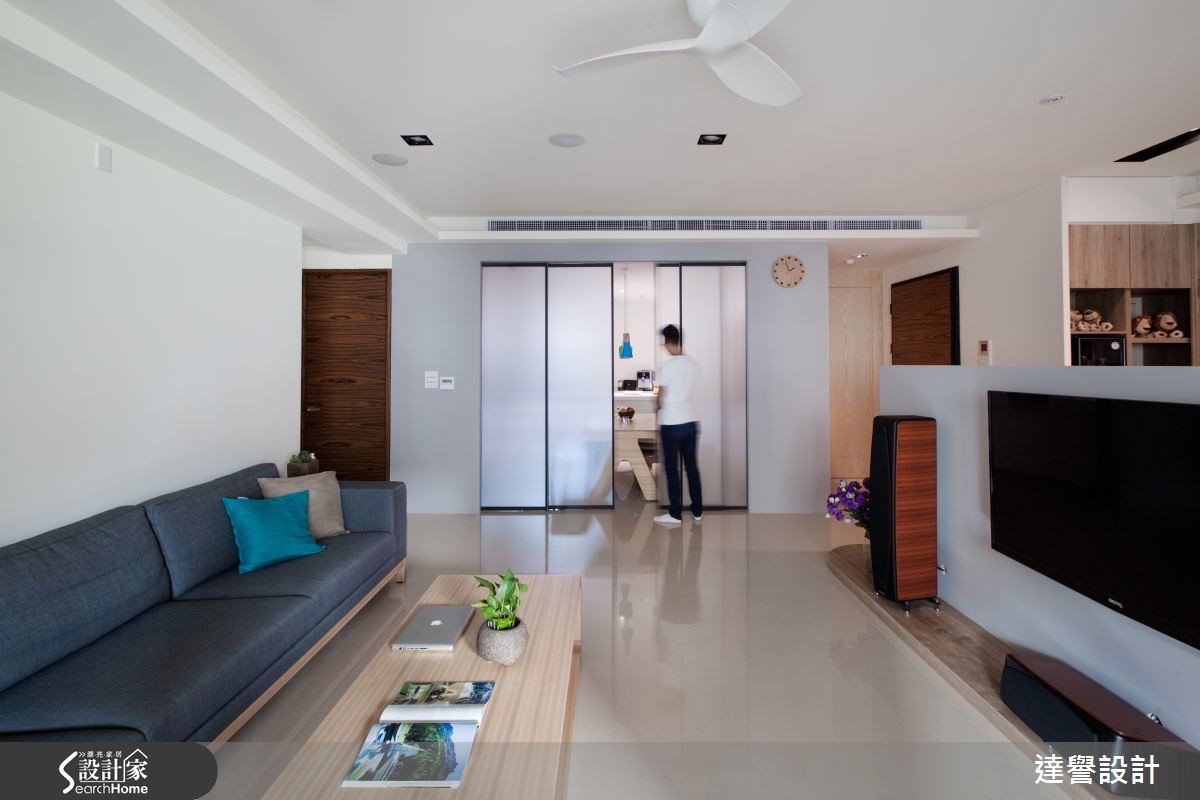 45坪新成屋(5年以下)＿現代風客廳案例圖片＿達譽設計＿達譽_18之11