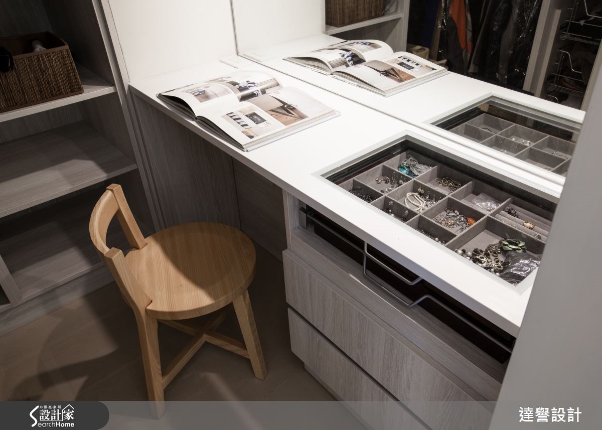 45坪新成屋(5年以下)＿現代風更衣間案例圖片＿達譽設計＿達譽_18之21
