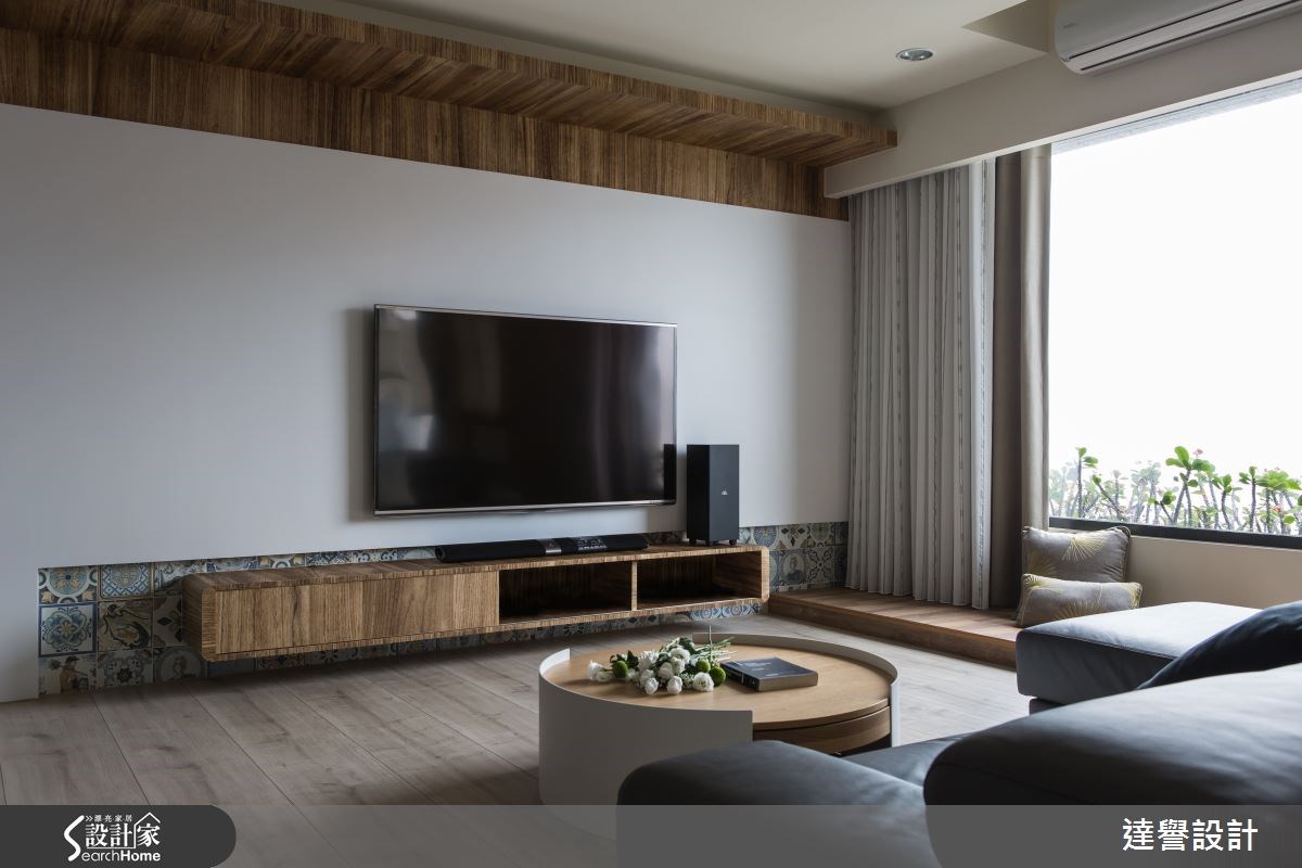 80坪新成屋(5年以下)＿現代風客廳案例圖片＿達譽設計＿達譽_19之5