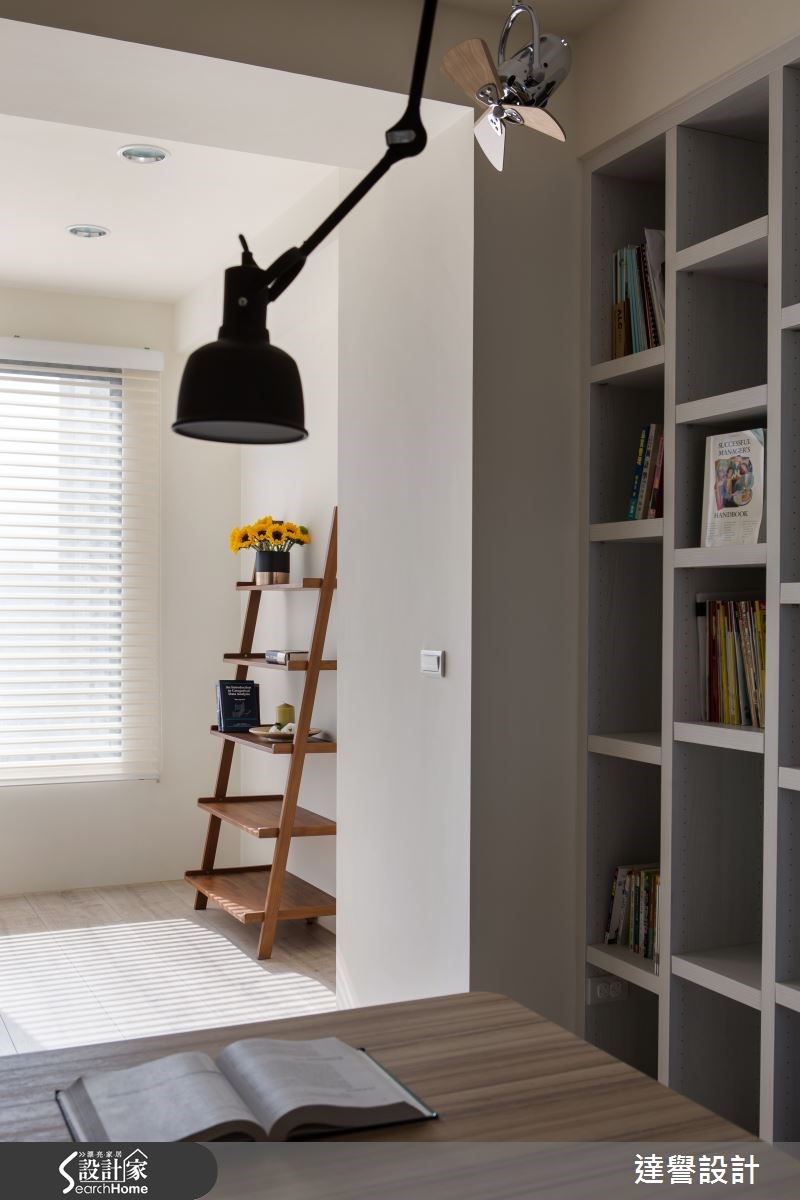 80坪新成屋(5年以下)＿現代風書房案例圖片＿達譽設計＿達譽_19之38
