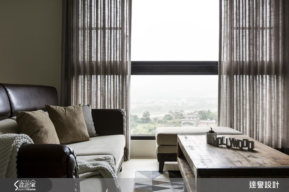 30坪新成屋(5年以下)＿工業風客廳案例圖片＿達譽設計＿達譽_21之6