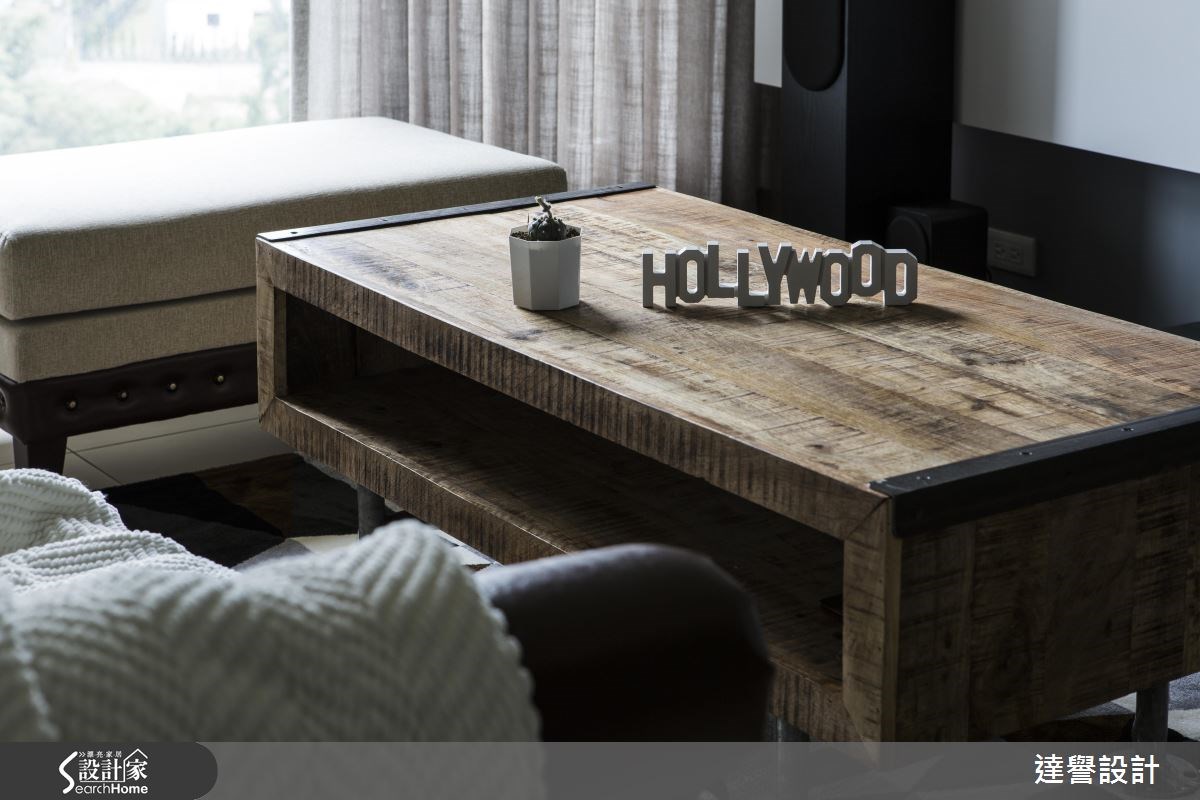 30坪新成屋(5年以下)＿工業風客廳案例圖片＿達譽設計＿達譽_21之13