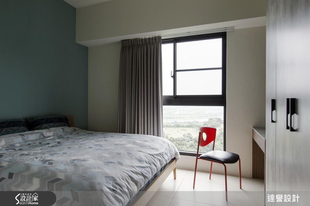30坪新成屋(5年以下)＿工業風臥室案例圖片＿達譽設計＿達譽_21之21