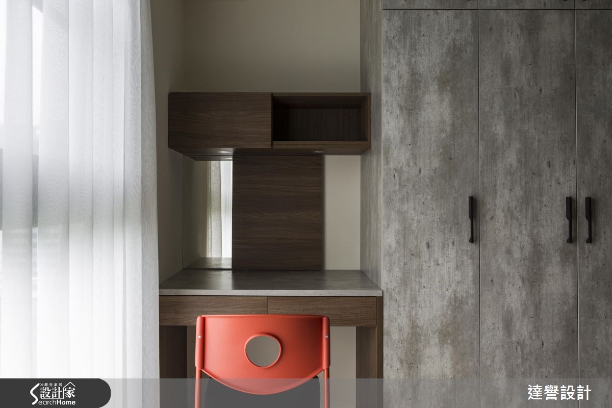 30坪新成屋(5年以下)＿工業風臥室案例圖片＿達譽設計＿達譽_21之23