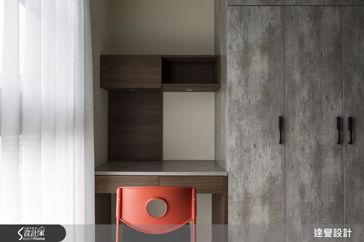 30坪新成屋(5年以下)＿工業風臥室案例圖片＿達譽設計＿達譽_21之24