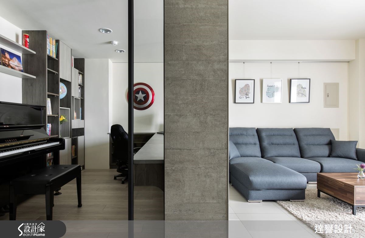 25坪新成屋(5年以下)＿現代風案例圖片＿達譽設計＿達譽_26之5