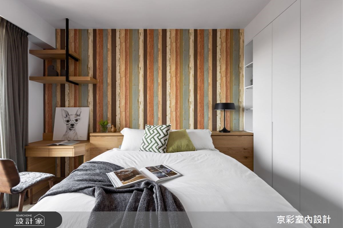 65坪新成屋(5年以下)＿混搭風臥室案例圖片＿京彩室內設計有限公司＿京彩_01之10