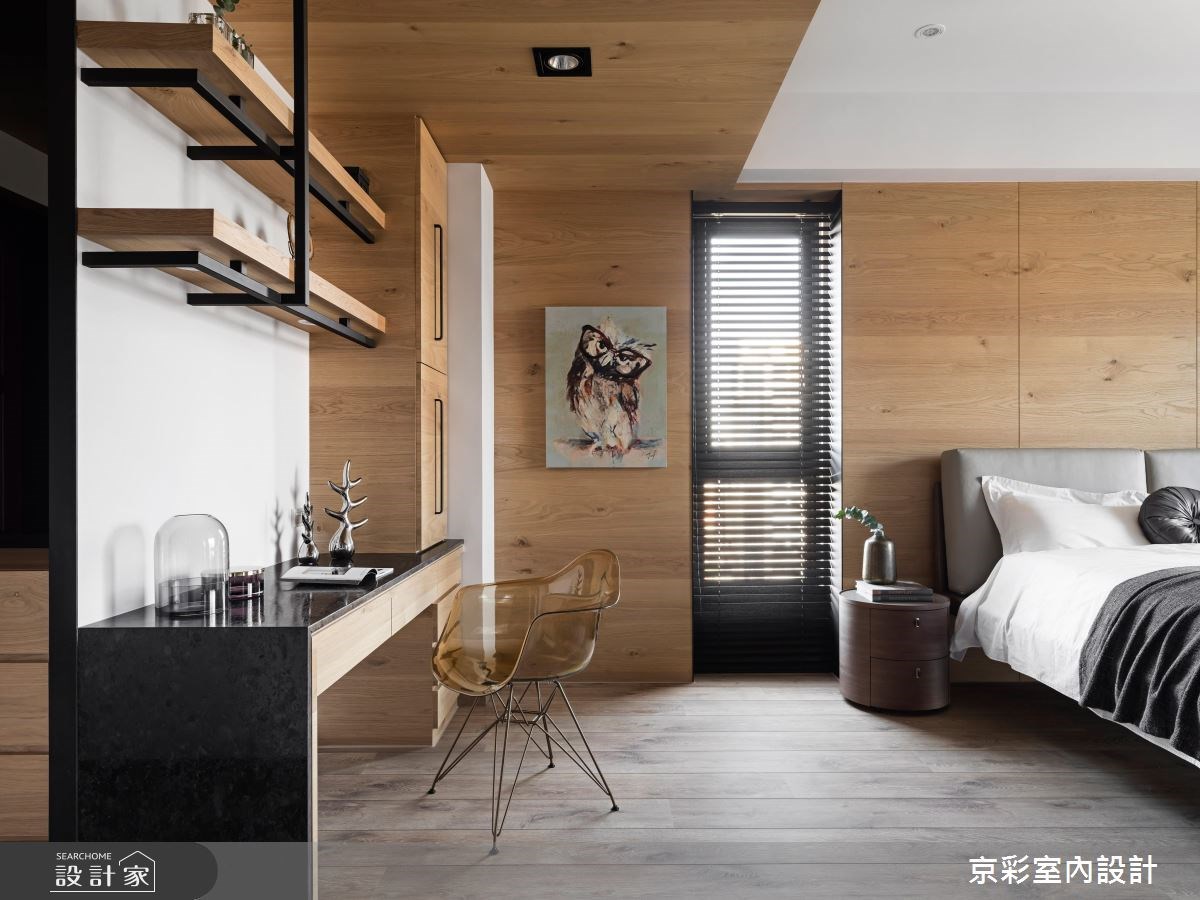 65坪新成屋(5年以下)＿混搭風臥室案例圖片＿京彩室內設計有限公司＿京彩_01之8