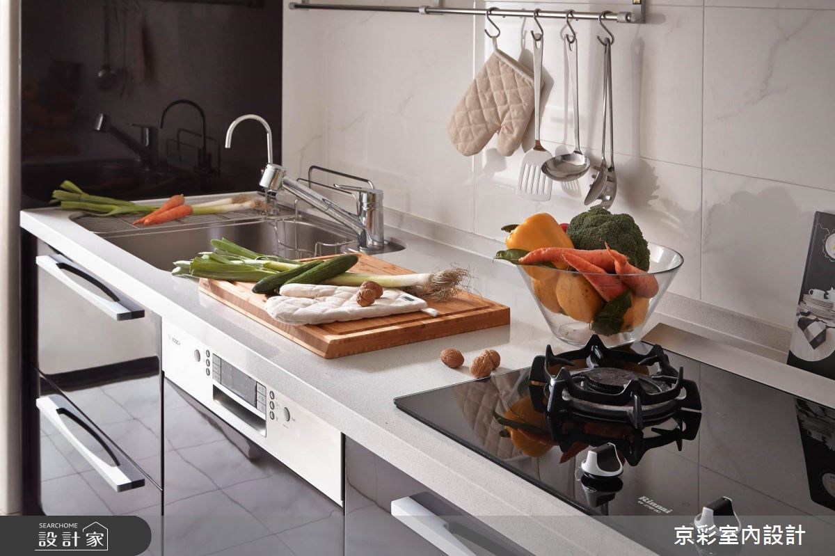40坪老屋(16~30年)＿新古典廚房案例圖片＿京彩室內設計有限公司＿京彩_03之9