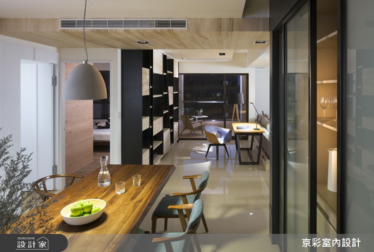 40坪新成屋(5年以下)＿現代風餐廳書房案例圖片＿京彩室內設計有限公司＿京彩_06之7