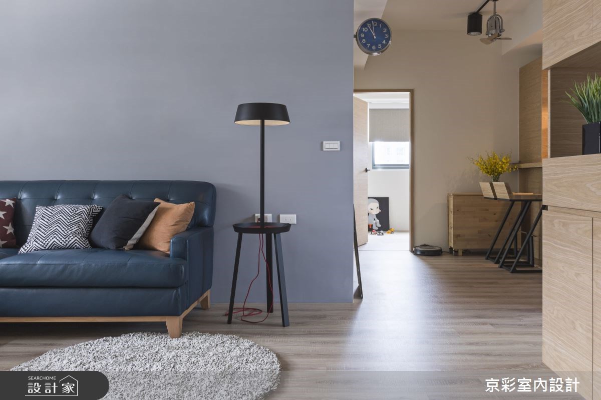 30坪中古屋(5~15年)＿工業風客廳案例圖片＿京彩室內設計有限公司＿京彩_07之2