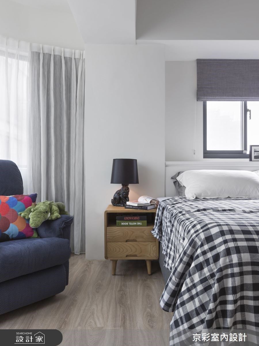30坪中古屋(5~15年)＿工業風臥室案例圖片＿京彩室內設計有限公司＿京彩_07之10