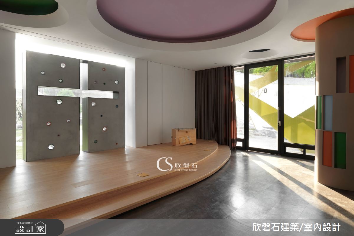 70坪老屋(16~30年)＿普普風商業空間案例圖片＿欣磐石建築.空間規劃事務所＿欣磐石_10-磐頂教會夢想館之11