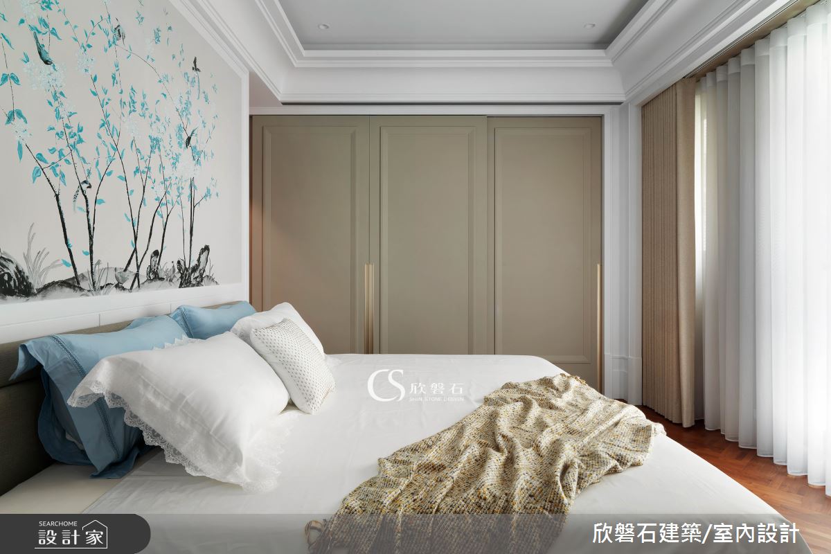 128坪新成屋(5年以下)＿新古典臥室案例圖片＿欣磐石建築.空間規劃事務所＿欣磐石_47-沃里克之4