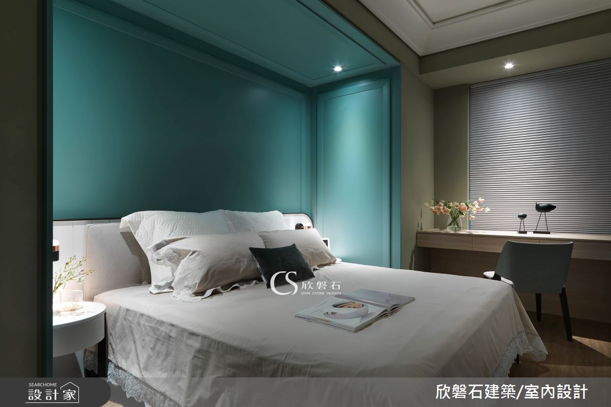 90坪新成屋(5年以下)＿新古典臥室案例圖片＿欣磐石建築.空間規劃事務所＿欣磐石_50-台中帝寶之11
