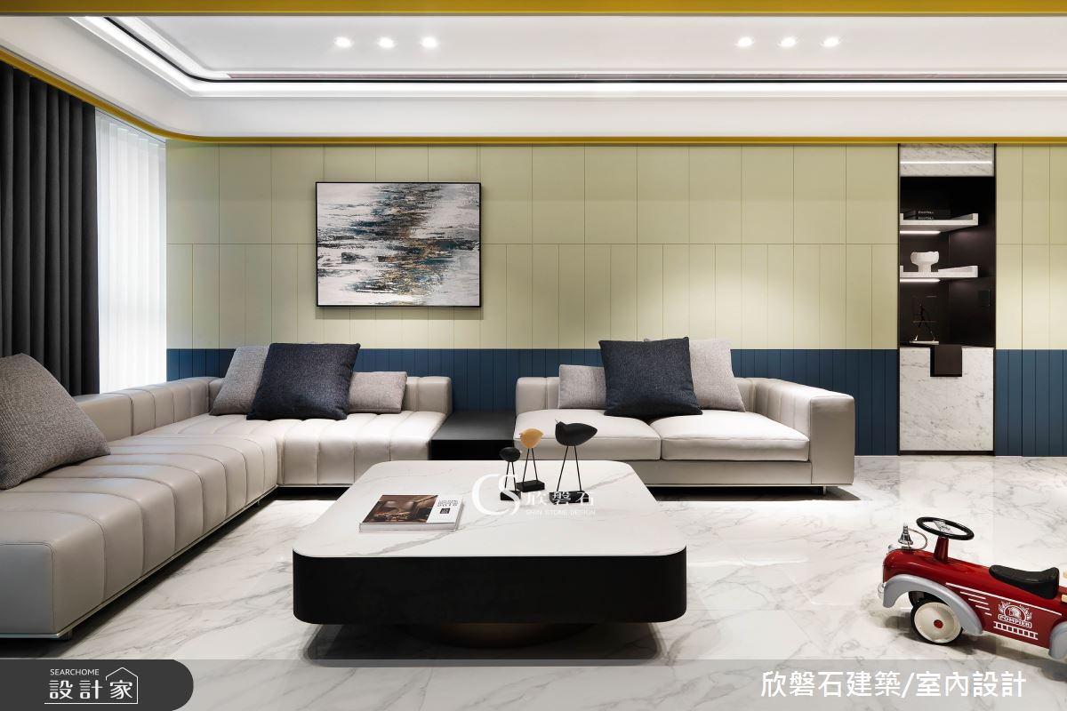 90坪新成屋(5年以下)＿新古典客廳案例圖片＿欣磐石建築.空間規劃事務所＿欣磐石_50-台中帝寶之5