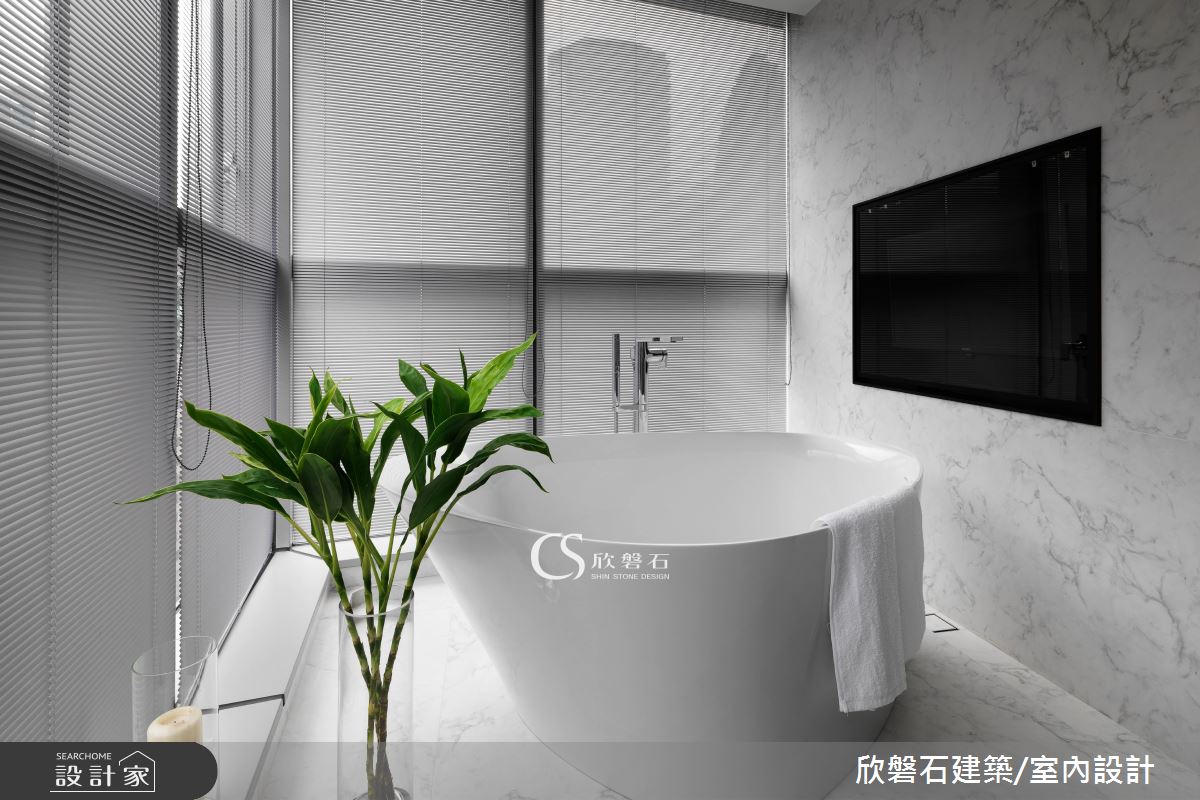 92坪新成屋(5年以下)＿現代風浴室案例圖片＿欣磐石建築.空間規劃事務所＿欣磐石_61-寶輝秋紅谷III之23