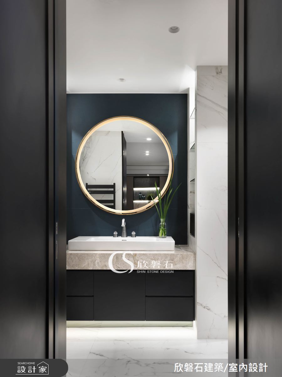 92坪新成屋(5年以下)＿現代風浴室案例圖片＿欣磐石建築.空間規劃事務所＿欣磐石_61-寶輝秋紅谷III之25