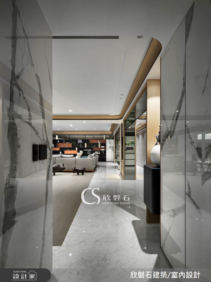 92坪新成屋(5年以下)＿現代風客廳案例圖片＿欣磐石建築.空間規劃事務所＿欣磐石_61-寶輝秋紅谷III之14