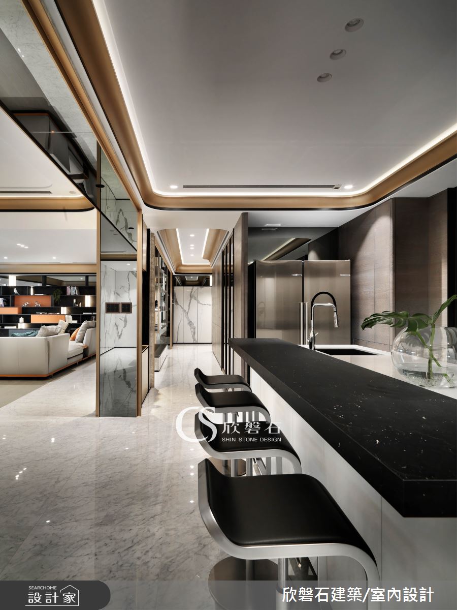 92坪新成屋(5年以下)＿現代風吧檯案例圖片＿欣磐石建築.空間規劃事務所＿欣磐石_61-寶輝秋紅谷III之15
